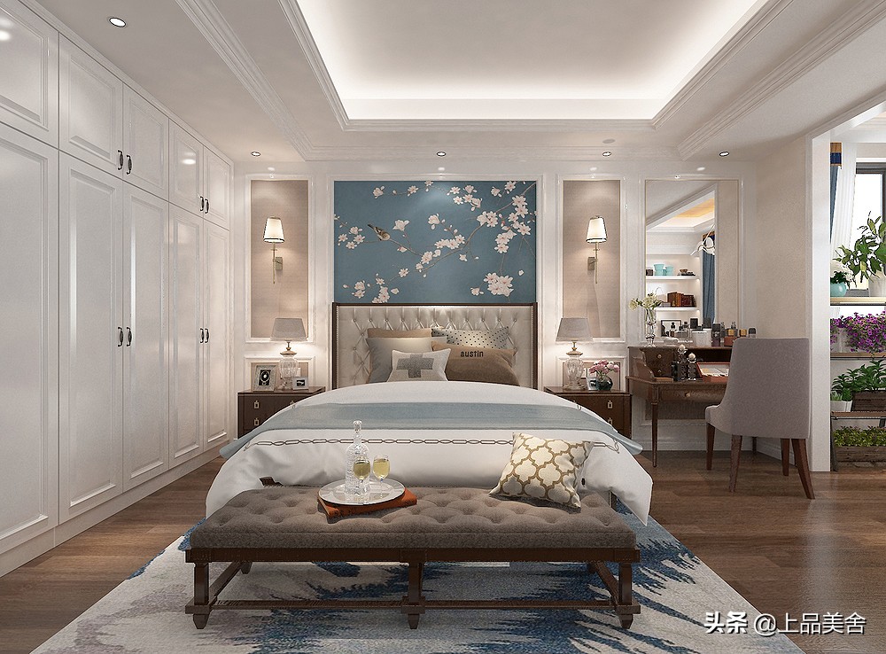 四川夫妻装修新房,三室两厅房子美式风格装修