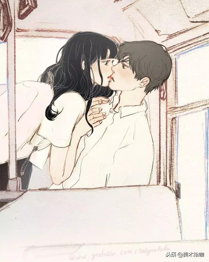 少女心爆棚的唯美插画,软萌插画清新少女心