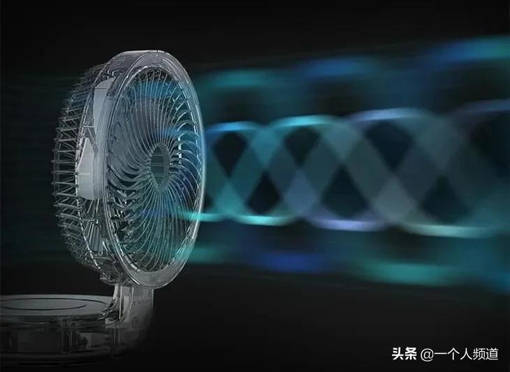 轻薄可壁挂一年四季都可用颜值超高悬浮循环空气扇