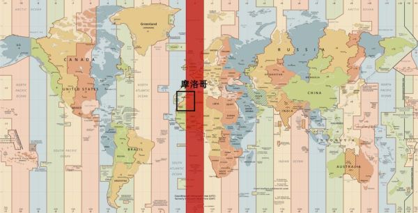 不同时区世界各地人们生活介绍,全球24个时区都有自己的标准时间