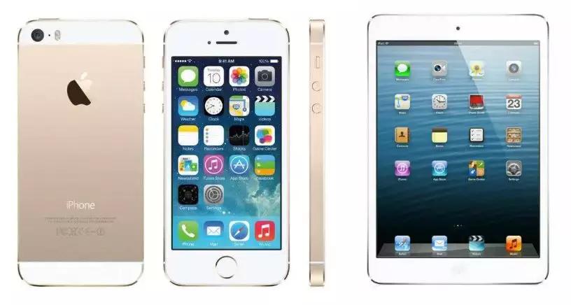 iphone5s和iphone4,iphone5s没有软件更新