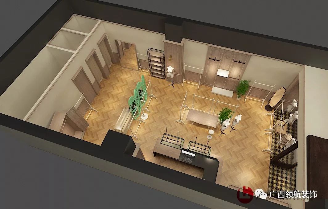 最新流行女装店装修风格,女装店装修轻复古