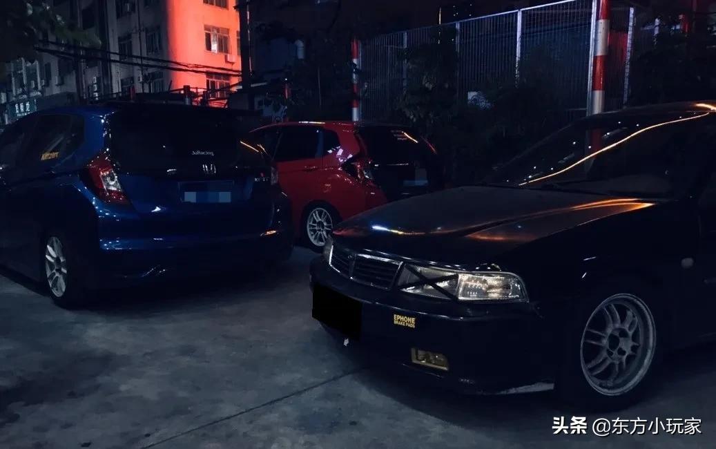 爆改的菱帅下赛道,菱帅200匹下赛道