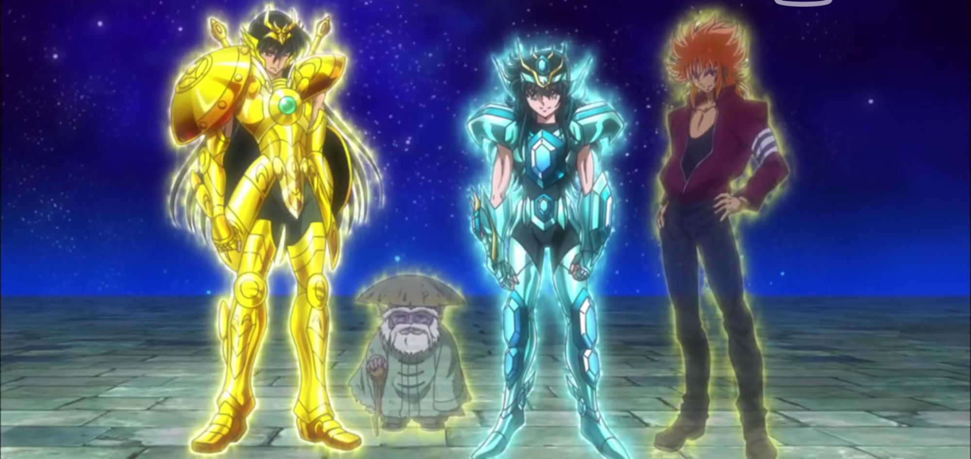 圣斗士星矢中日混搭,中国古代传统文化四象