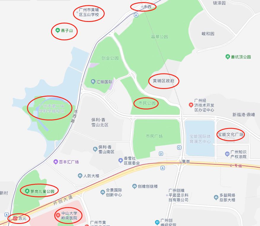 黄埔区保利香雪山别墅,黄埔万科东荟城二手房笋盘