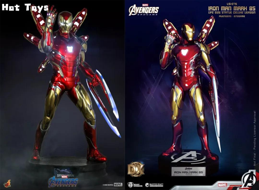 1:4钢铁侠mk6雕像,1:1钢铁侠mk5雕像