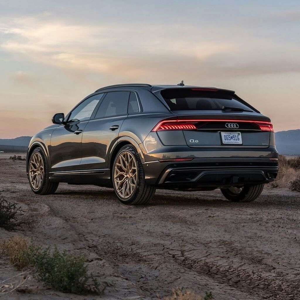 q8配vossen悬浮轮毂,沃森vossenhf-7定制