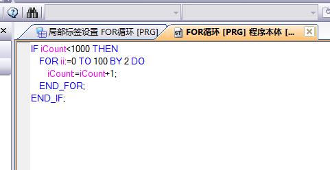 三菱跳转指令的标签如何设置,三菱stfor指令