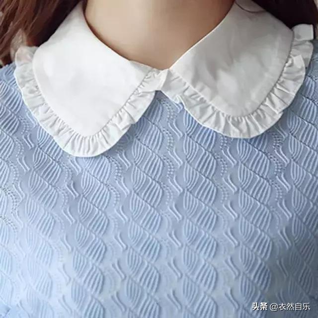 领带衫女款短新款,洋气减龄衬衫领带秋