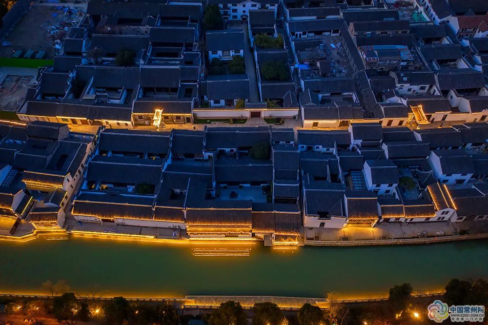 常州青果巷浏览图,青果巷常州夜景