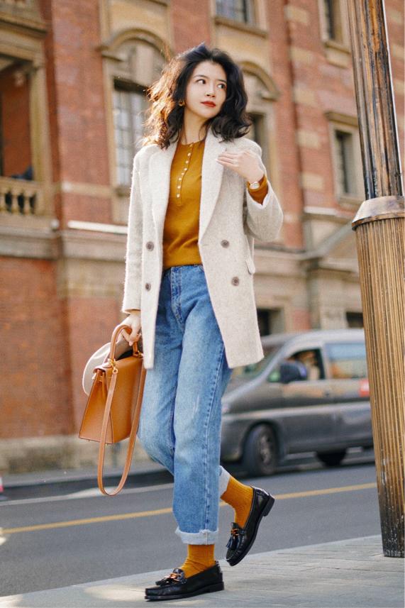 时尚博主三木穿搭,优衣库三木博主搭配