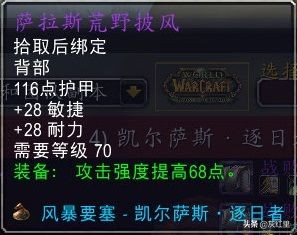 魔兽世界增强萨tbc毕业配装,魔兽tbcp2阶段奶萨毕业装备