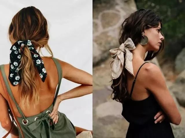 杨紫同款发带辫子,杨紫亲爱的热爱的发带