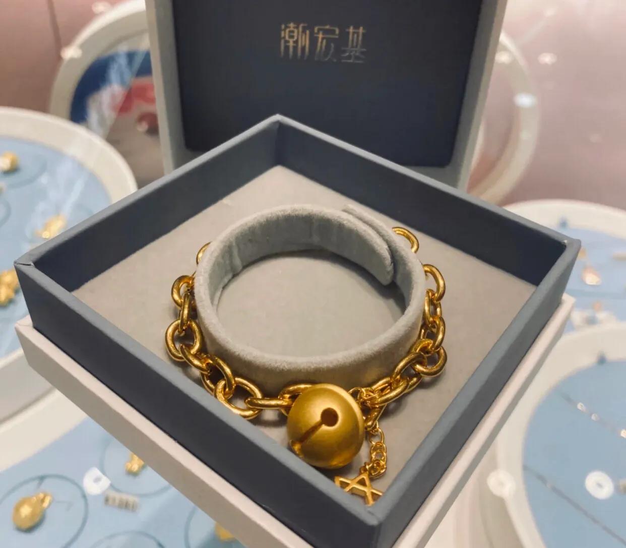 潮宏基黄金都有哪些系列,潮宏基的黄金首饰没注明含金量