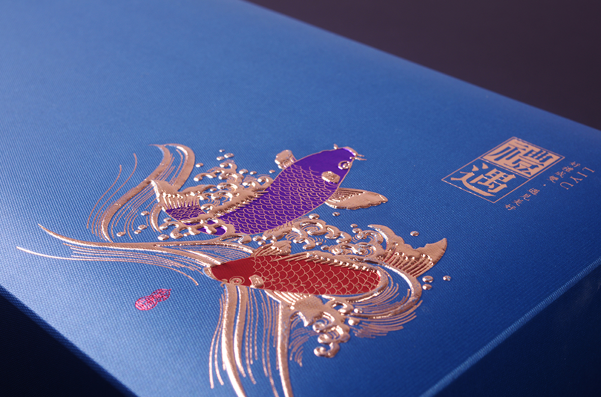 高级茶叶礼盒设计,3d立体浮雕茶叶礼盒