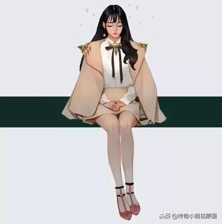 他把恋爱中的姑娘都画成插画，美哭10万宅男！