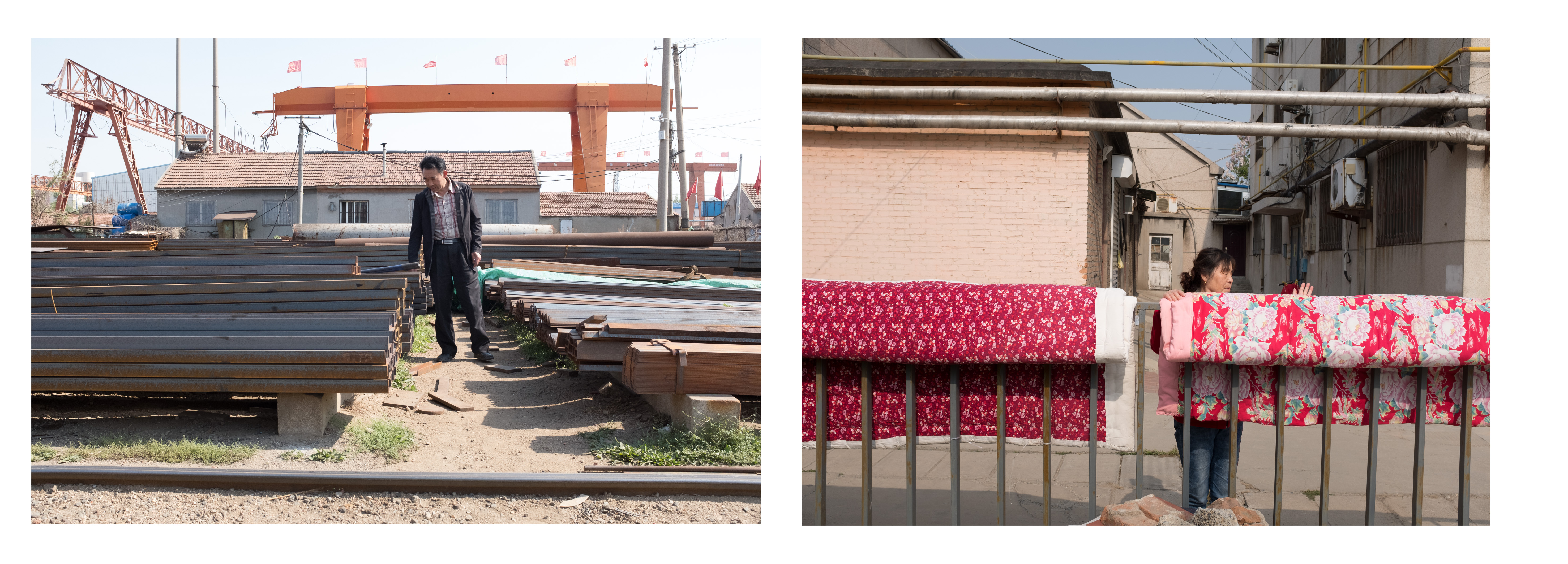 母女俩异地上学父亲留守,农村父母的真实故事图片