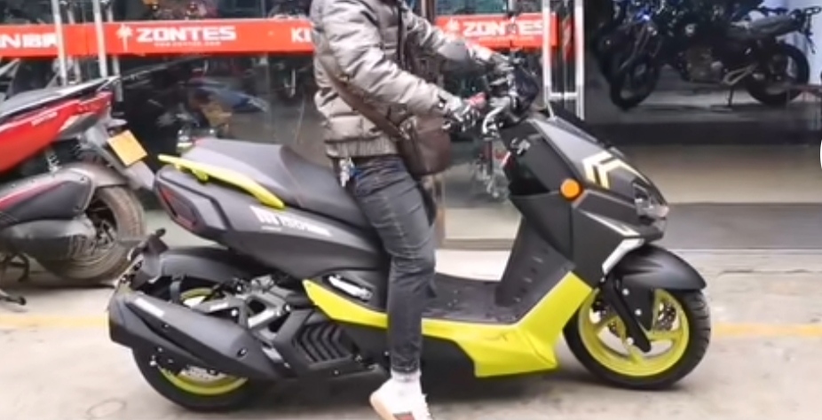 林海雄鹿踏板车,林海雅马哈150踏板骑行测评