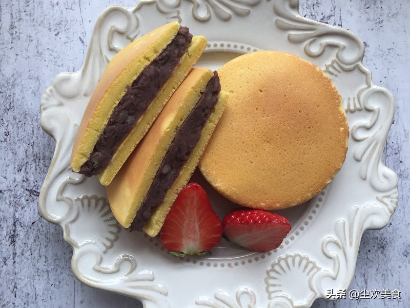 铜锣烧做法蛋清不用打发,打发的蛋清做铜锣烧