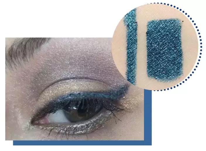 冷感眼妆,青冷感眼妆蓝色