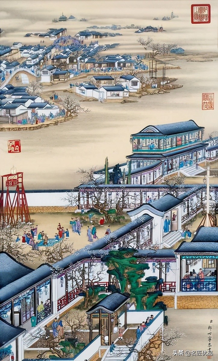 葛饰北斋富岳三十六景作品说明,清代五十位宫廷画师