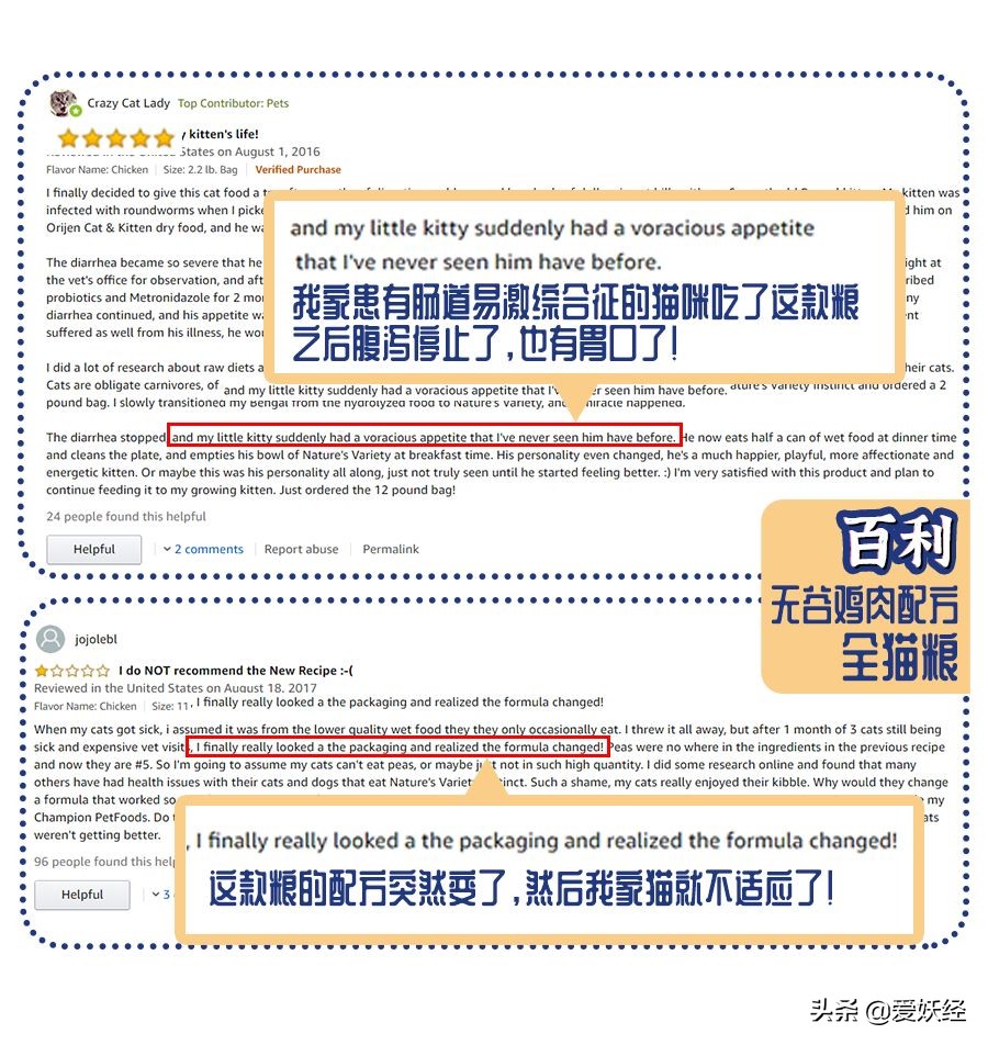 十大良心进口猫粮排名测评,进口天然猫粮