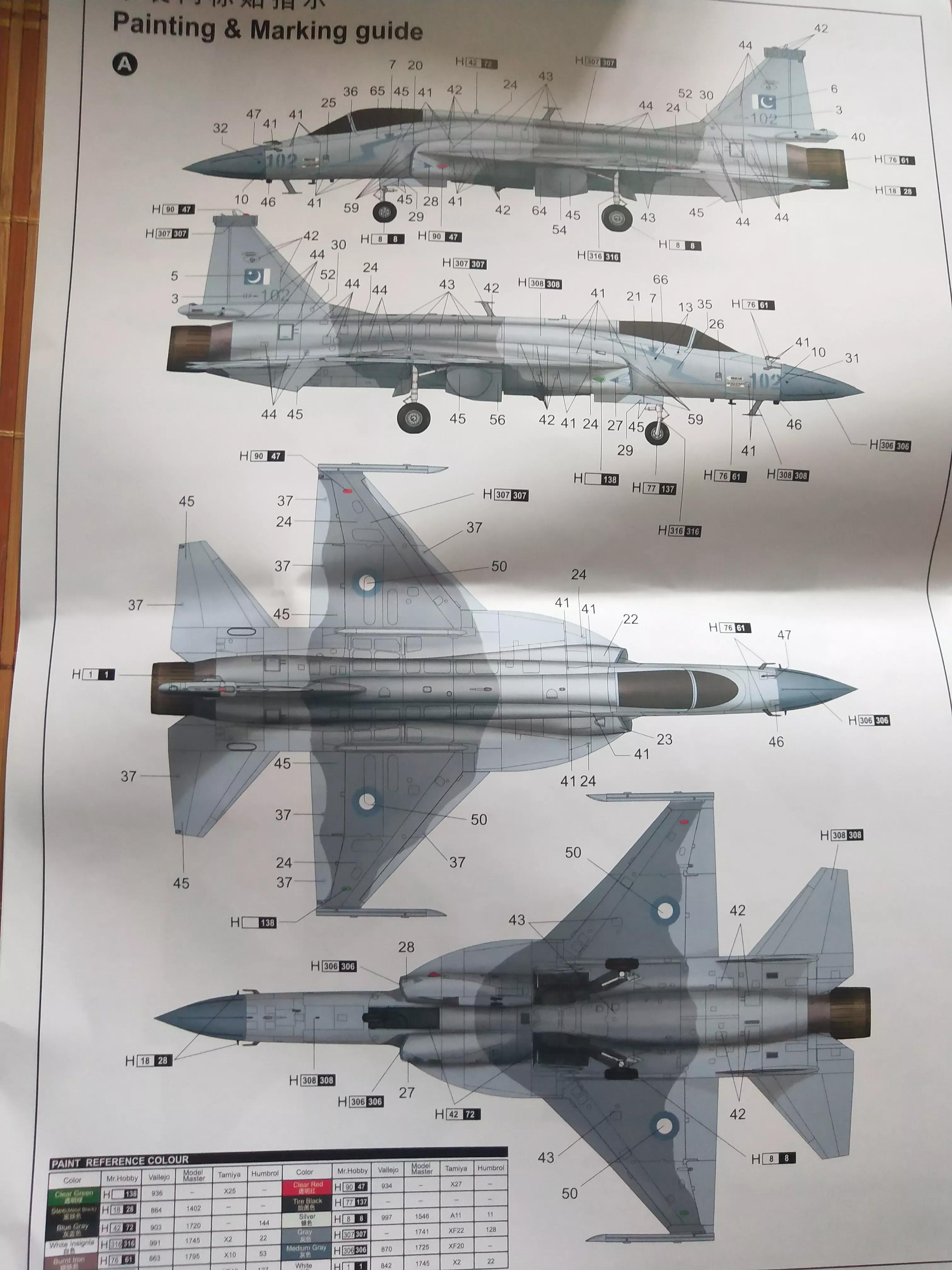 枭龙战斗机模型,小号手战斗机模型开箱视频