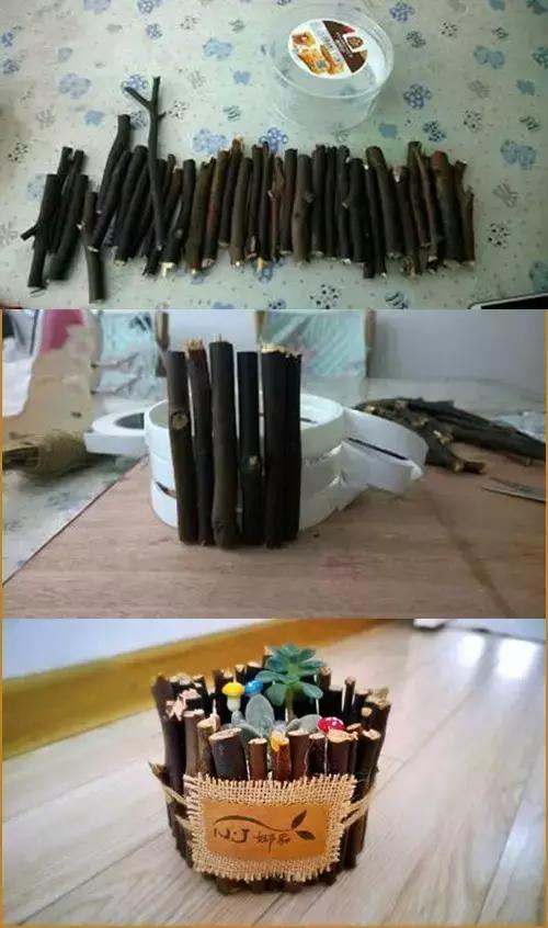 酒坛自制多肉创意花盆制作方法,洗衣液瓶自制花盆最简单的方法