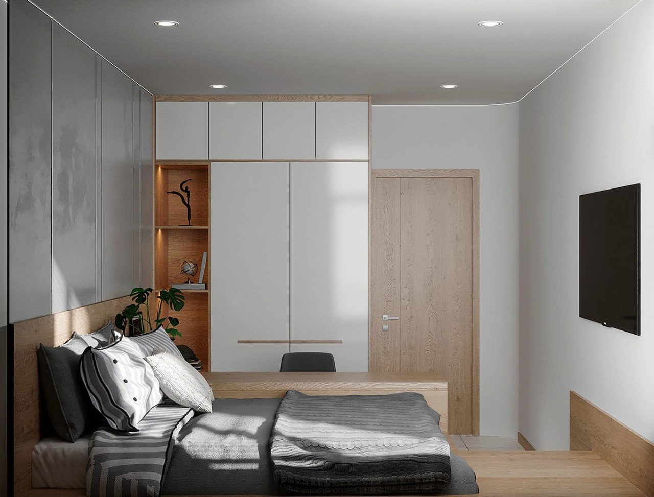 装修案例简约风一点也不简单,装修北欧实际150平米