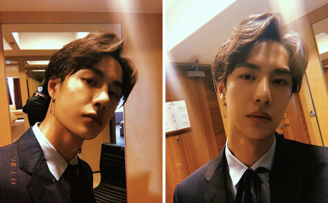 王一博西装复古风,王一博的心头肉