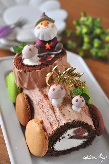 圣诞甜品最新造型 (圣诞节甜品造型)