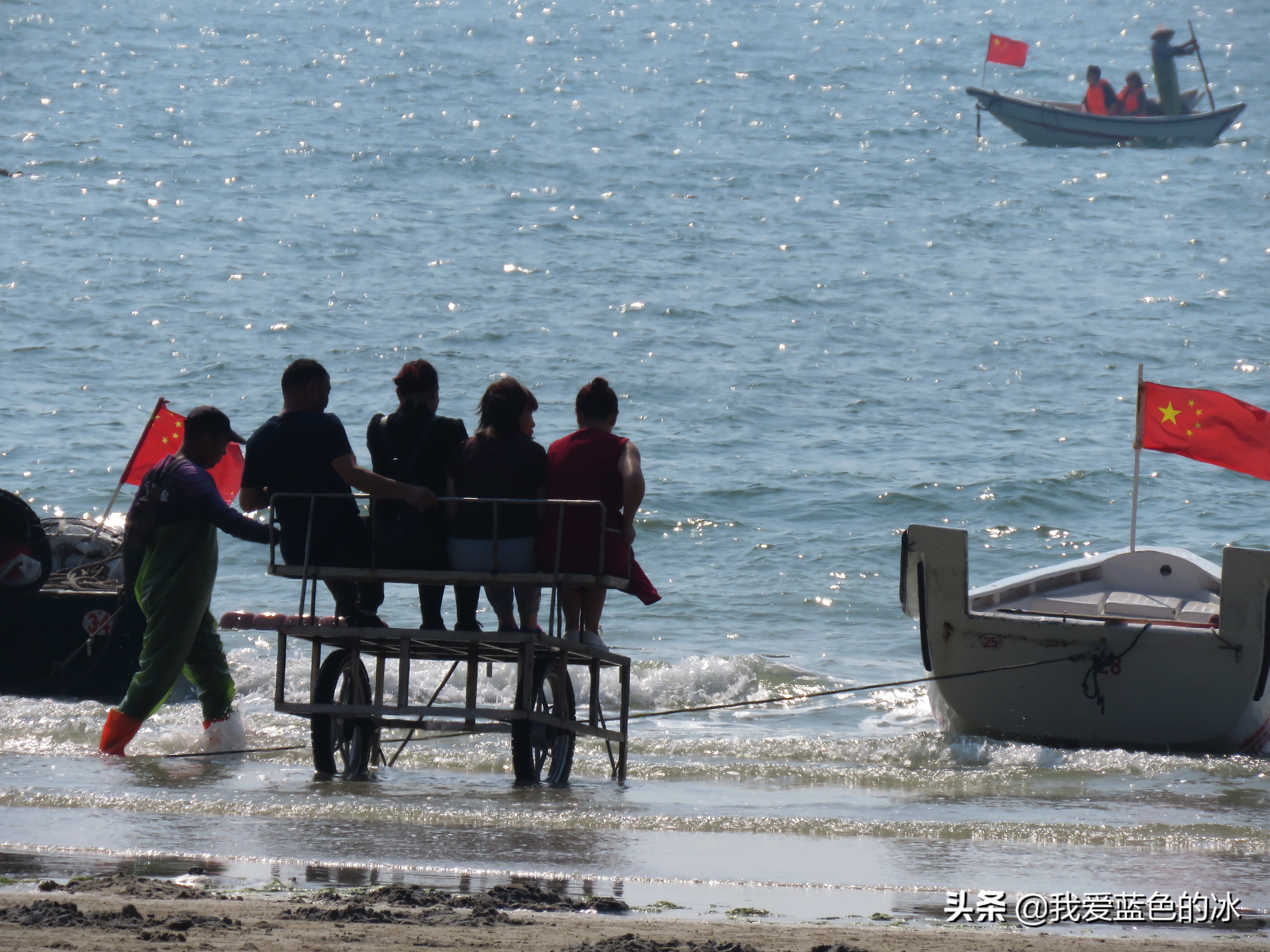 北海暖如春银滩游,北海银滩体验踏浪的感觉