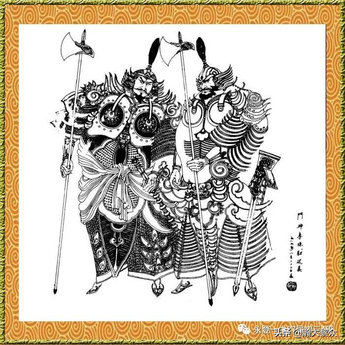 卢延光白描连环画全集,卢延光山水白描精品集