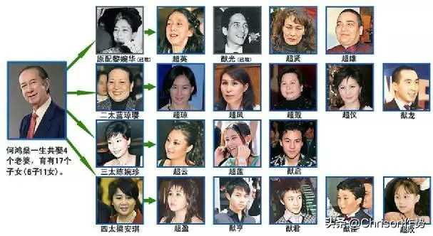 赌王的千金与公子们,赌王千金和歌星