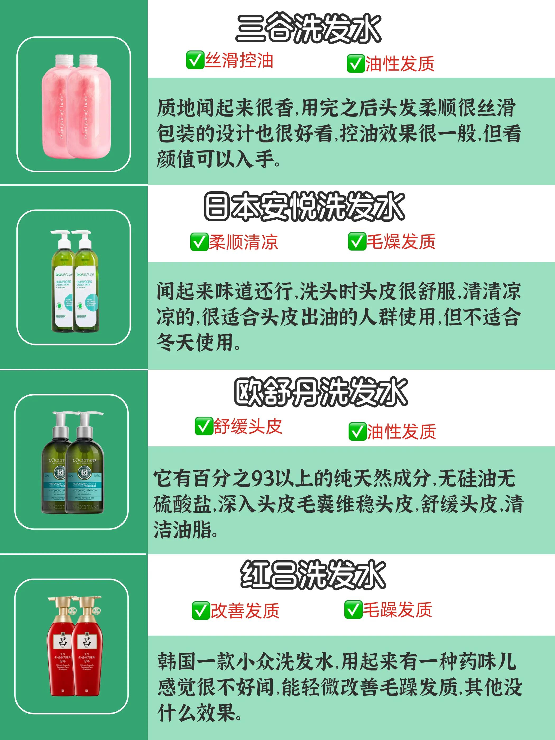 平价洗发水哪一款最值得买,50元以内的洗发水测评