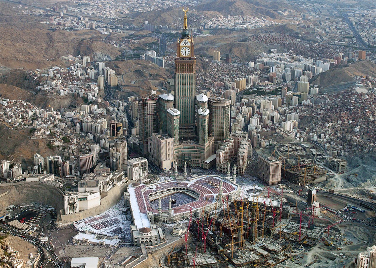 沙特麦加皇家钟塔饭店建造纪录片,沙特麦加皇家钟塔视频