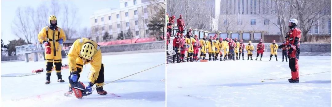 冰域救援培训,冰上救援训练视频