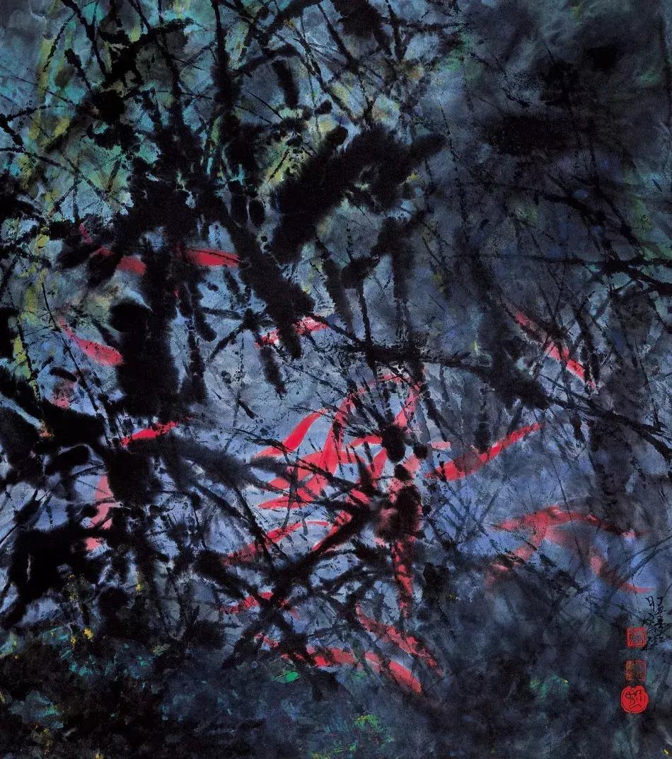 画家宋雨桂作品欣赏,宋雨桂山水书画作品