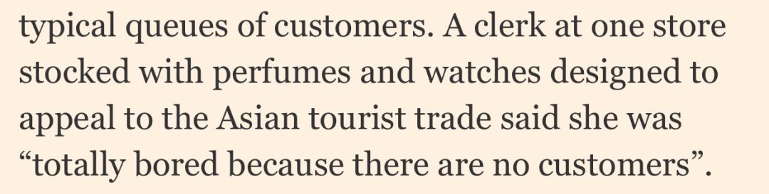 龙虾没人吃、LV没人买……中国人再不出门，各国旅游业都要垮了