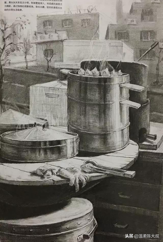 清华美院设计素描2015年高分卷,清华美院校考设计高分试卷