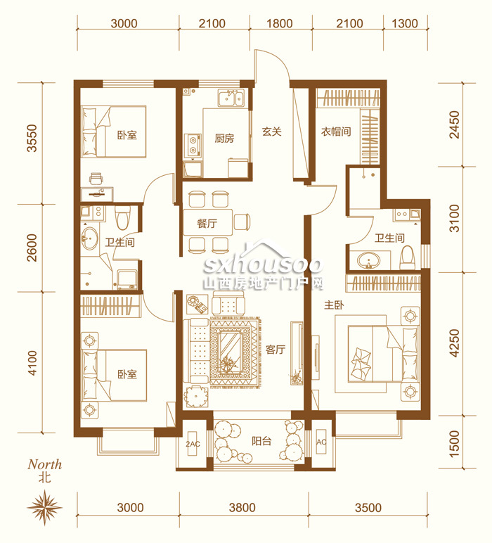 太原房产对比,太原十二院城复式二手房