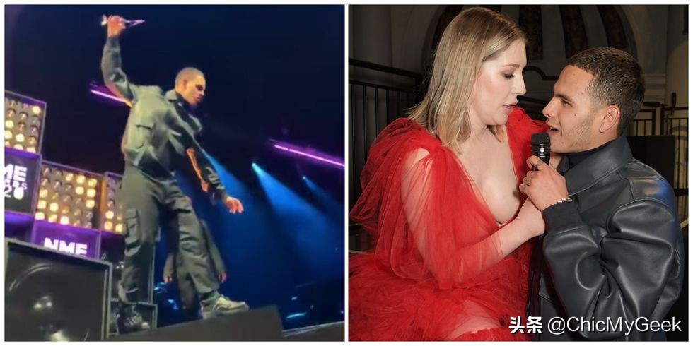 英国饶舌歌手骚扰女主持人,英国饶舌歌手调戏主持人