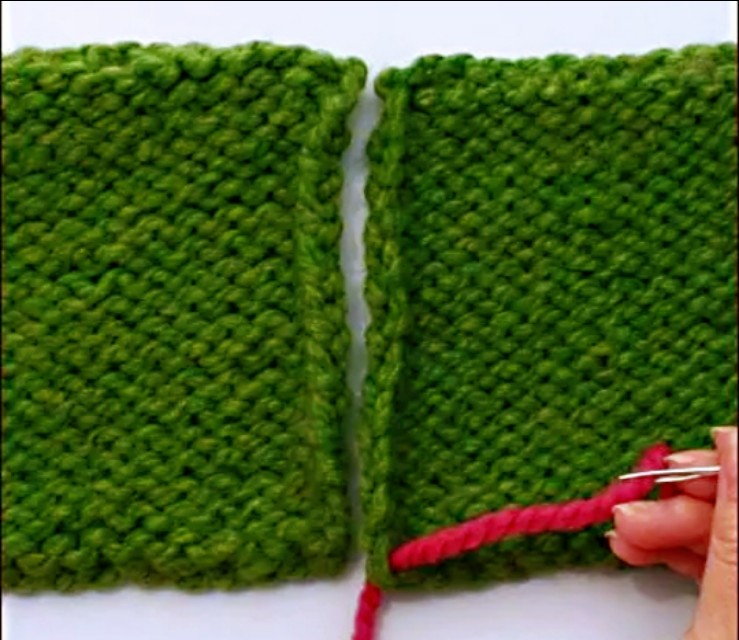 上下针无缝缝合怎么缝,手工缝合对缝技巧