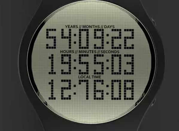 戴上之后让人感觉深不可测的手表,带倒计时功能的手表