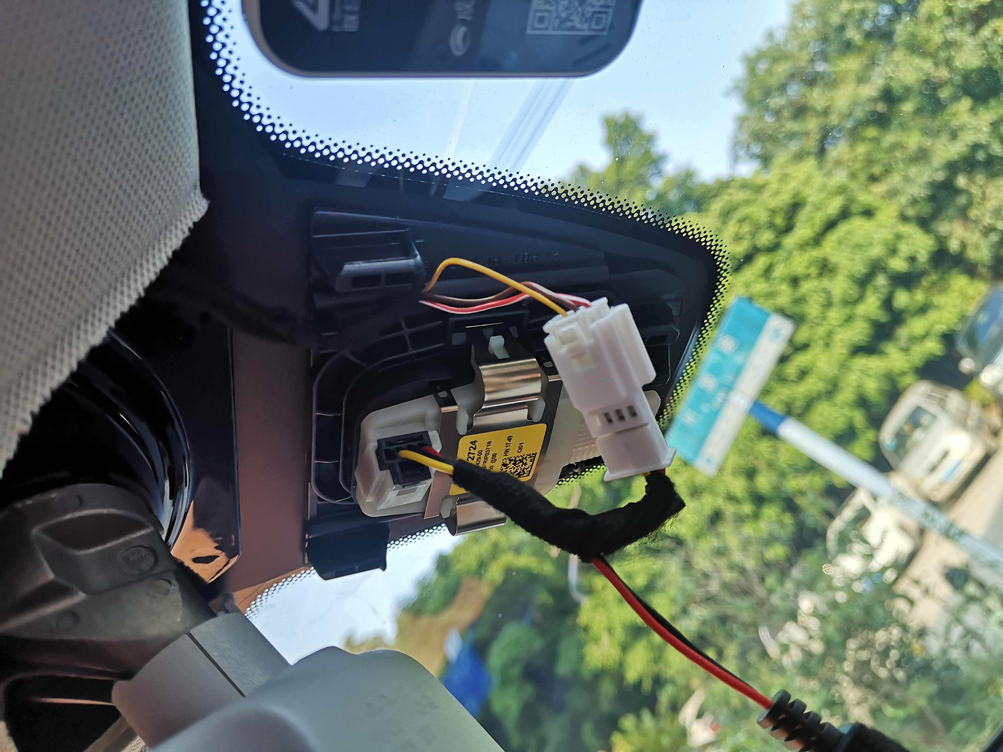 我的立标大C无损安装智看专用隐藏式记录仪过程分享