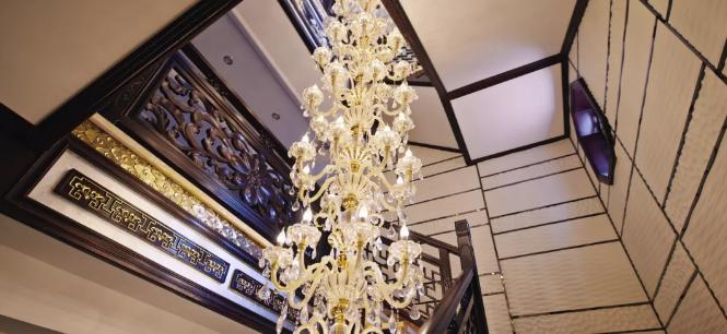 顶级轻奢豪宅屏风隔断,1.58亿豪宅