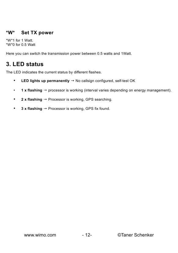 WiMoAPRS收发器模块｜温度和气压传感器、微型USB端口和状态LED
