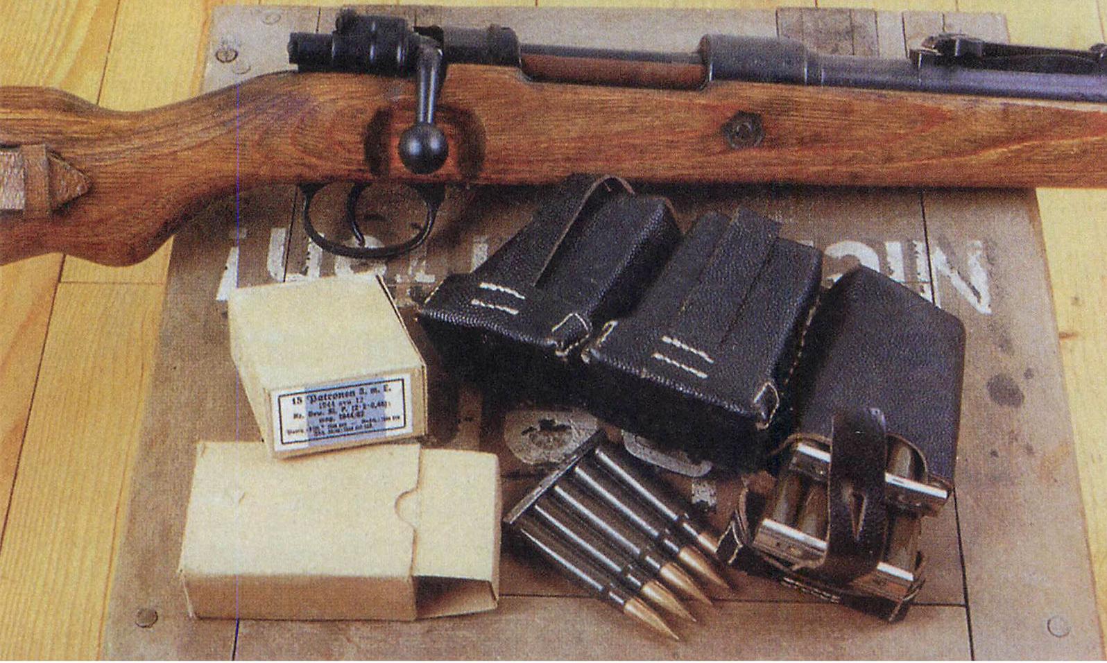 德军毛瑟98k狙击枪玩具 (德国 98k式毛瑟步枪用什么子弹)