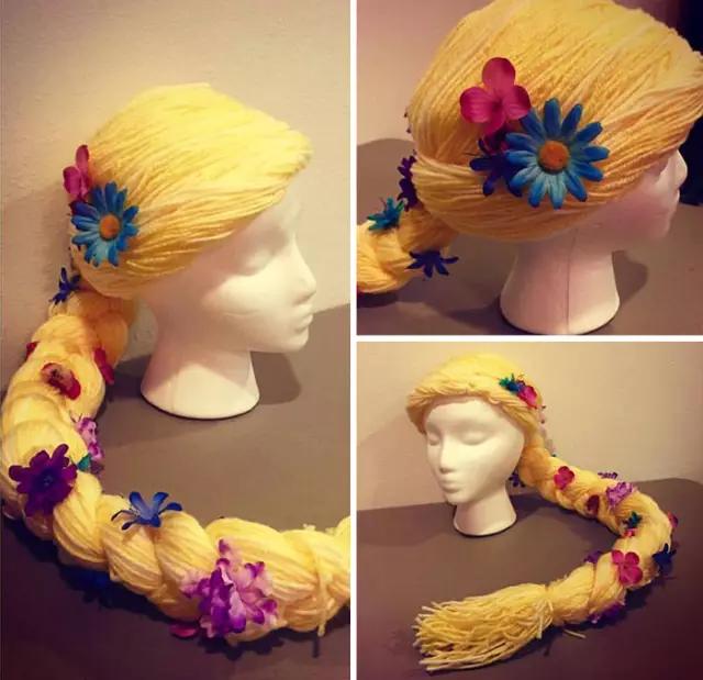 艾莎头发,艾莎头发的假发头套