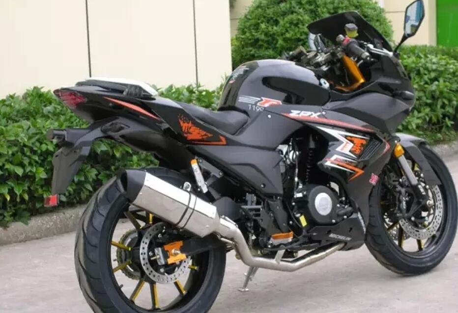 单缸小忍者摩托车测评图,仿赛摩托车小忍者